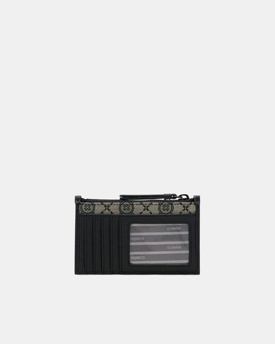 Mim-Gram Varsity Wallet - Black Gunmetal