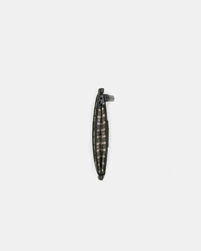Mim-Gram Varsity Wallet - Black Gunmetal
