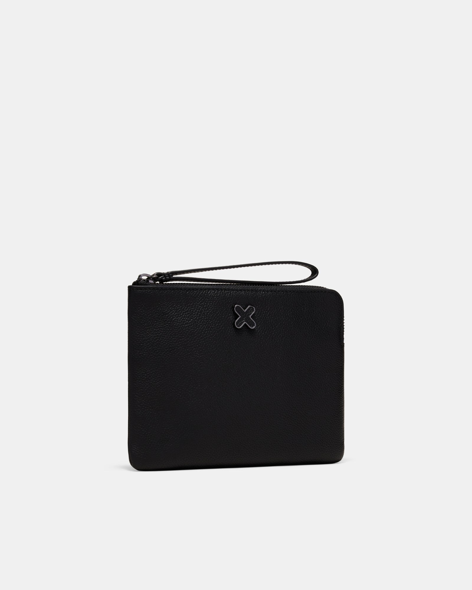 Hendrix Medium Pouch - Black Gunmetal