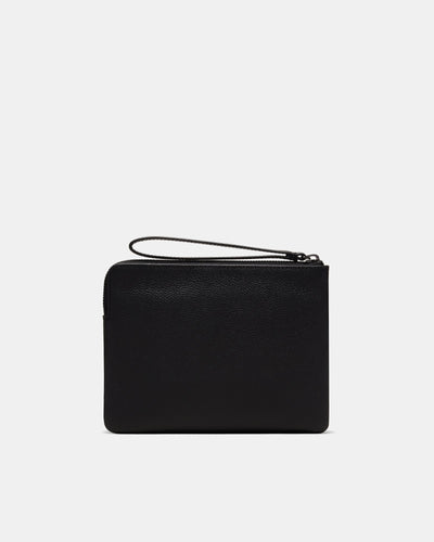 Hendrix Medium Pouch - Black Gunmetal