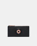 Mim-Mazing Large Wallet - Black Rose Gold