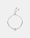 Fleur Toggle Bracelet - Silver