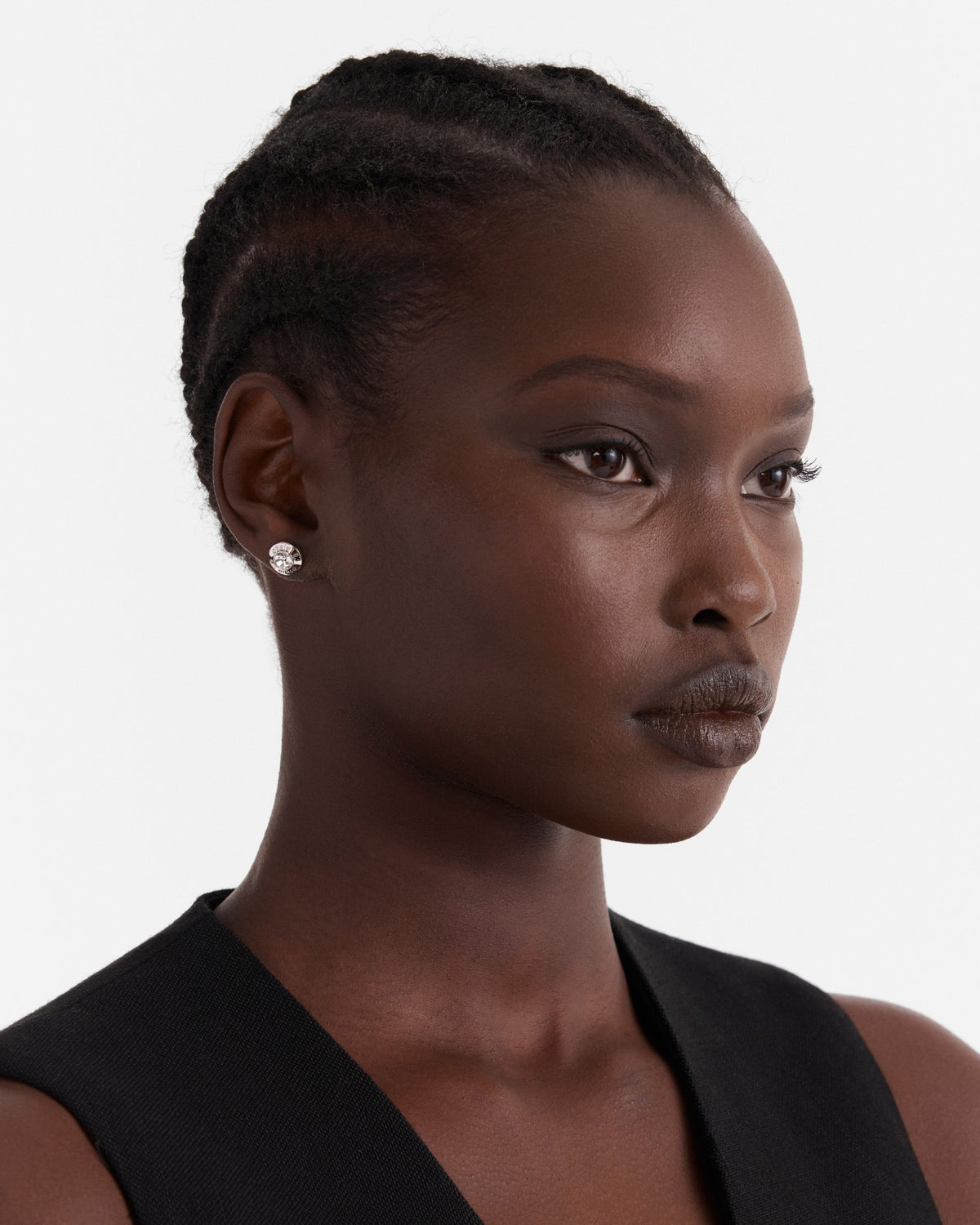 Enliven Stud Earrings - Silver
