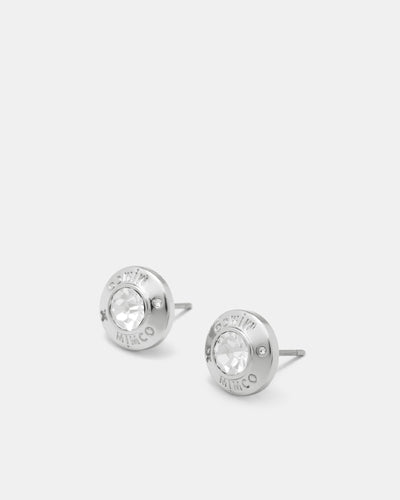 Enliven Stud Earrings - Silver