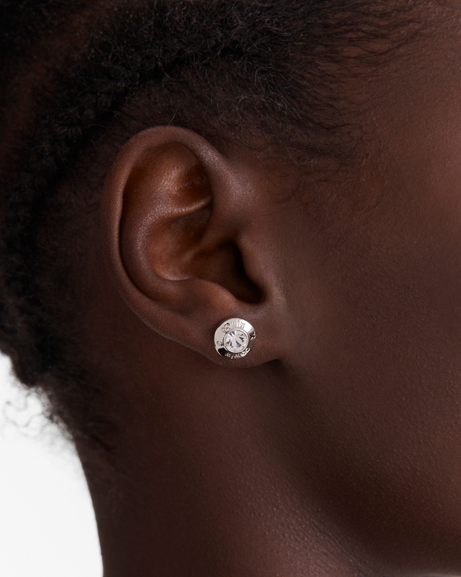 Enliven Stud Earrings - Silver