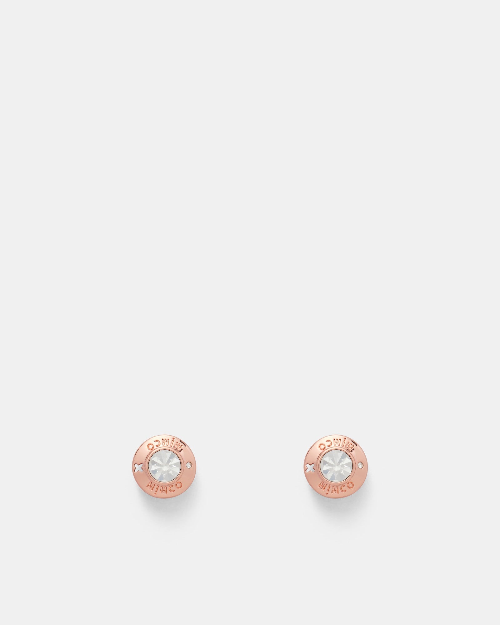 Enliven Stud Earrings - Rose Gold