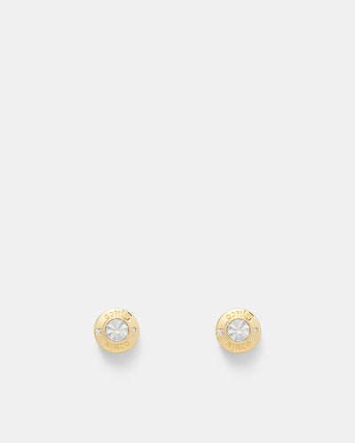Enliven Stud Earrings - Gold