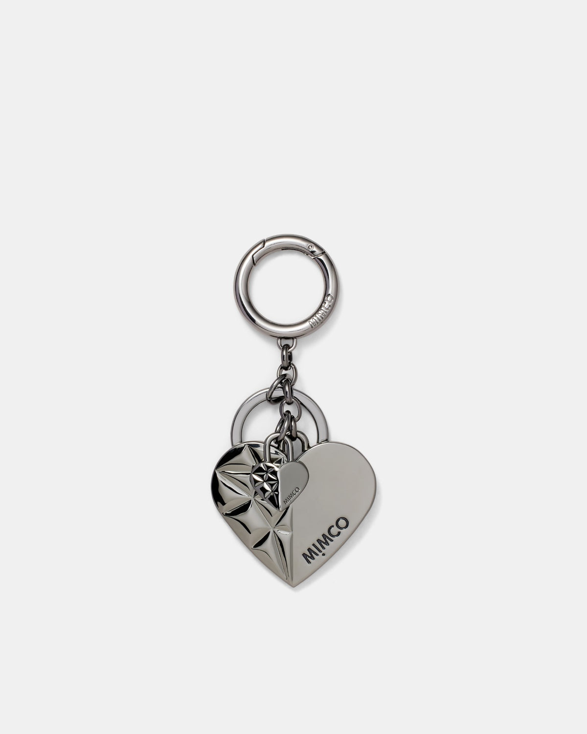 Amore Keyring - Gunmetal