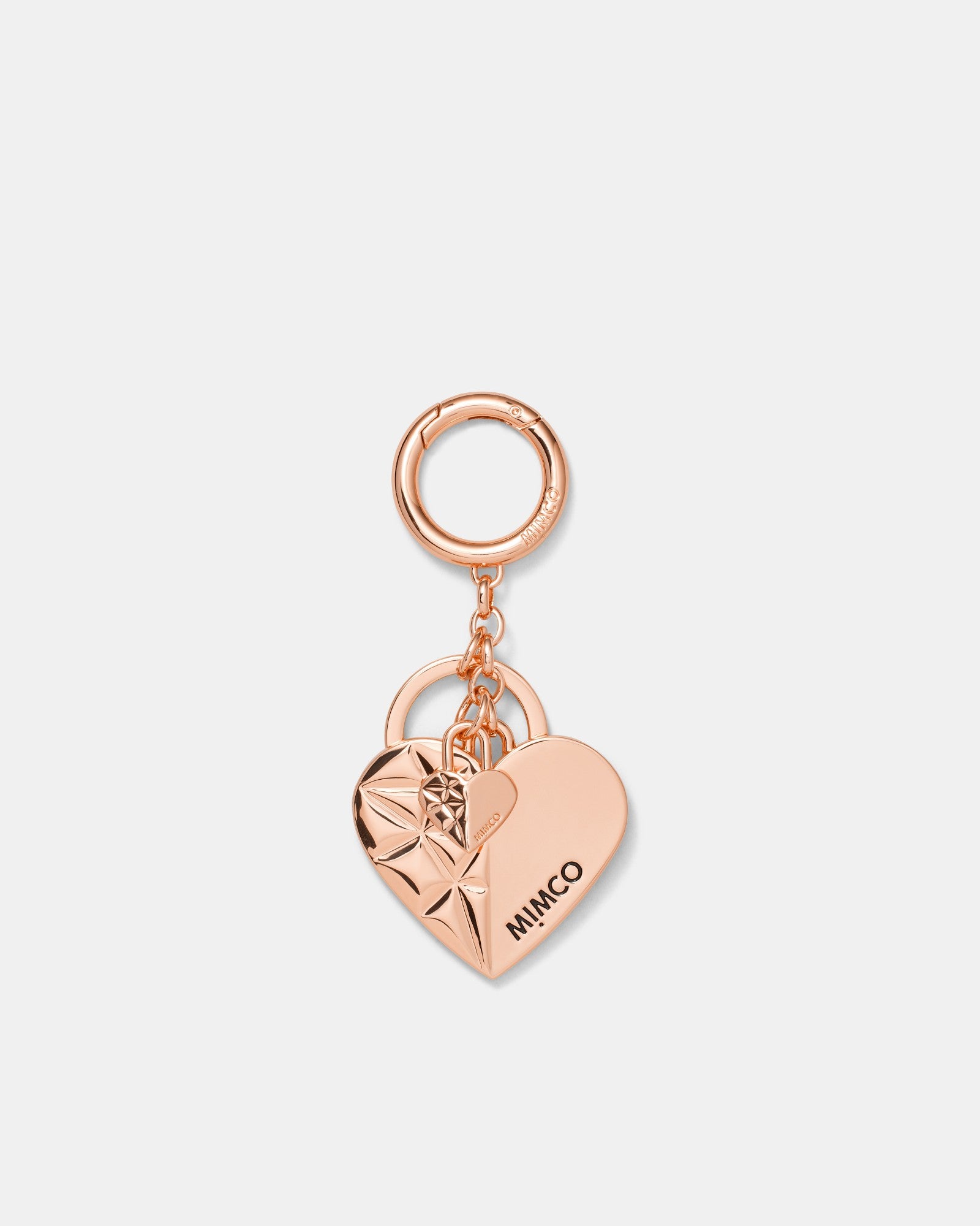 Amore Keyring - Rose Gold