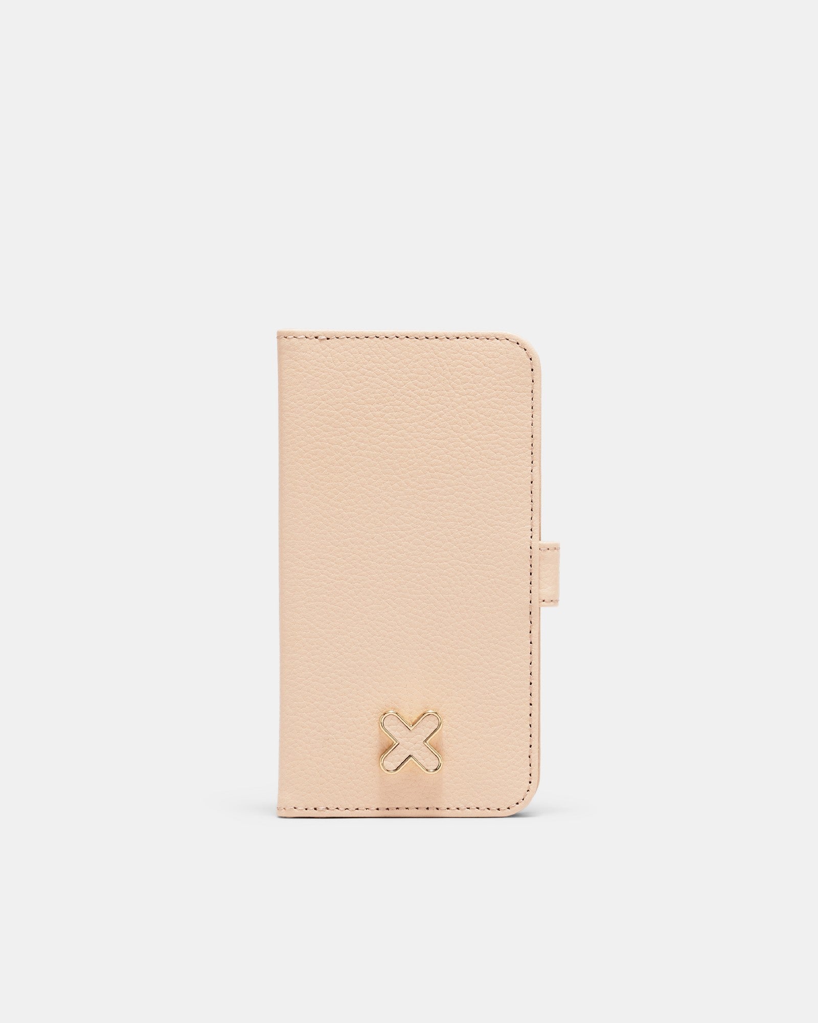 Hendrix Flip Case For iPhone 15 Pro - Almond