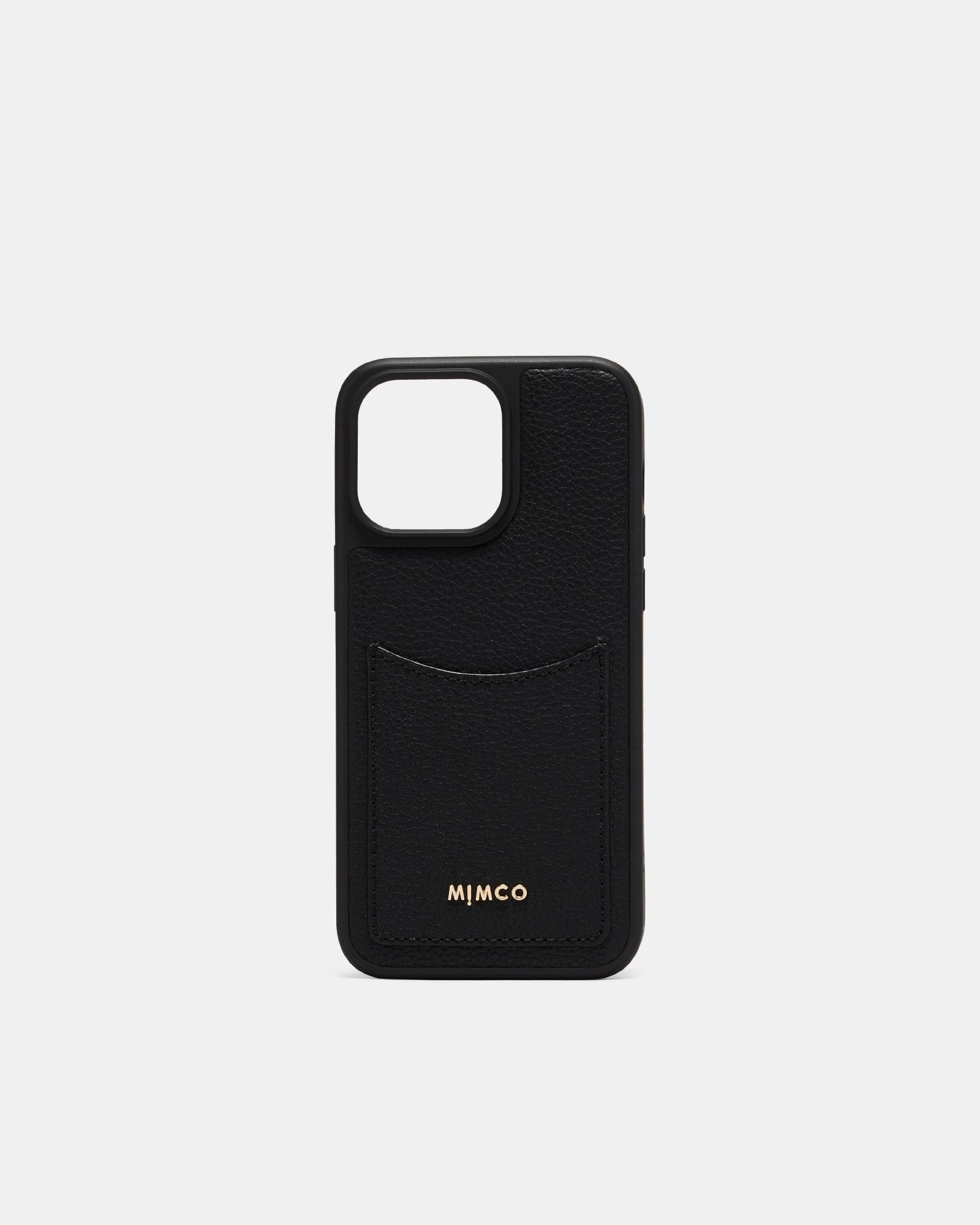 Joy Card Phone Case For iPhone 15 Pro Max - Black Light Gold
