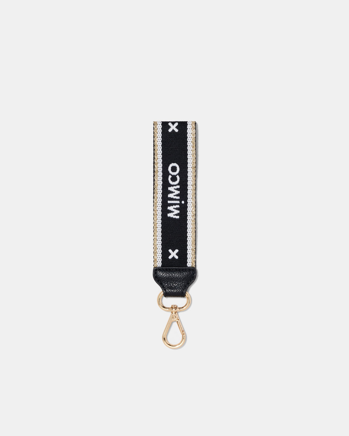Mim 96 Wrist Strap - Black Light Gold