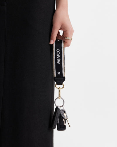 Mim 96 Wrist Strap - Black Light Gold