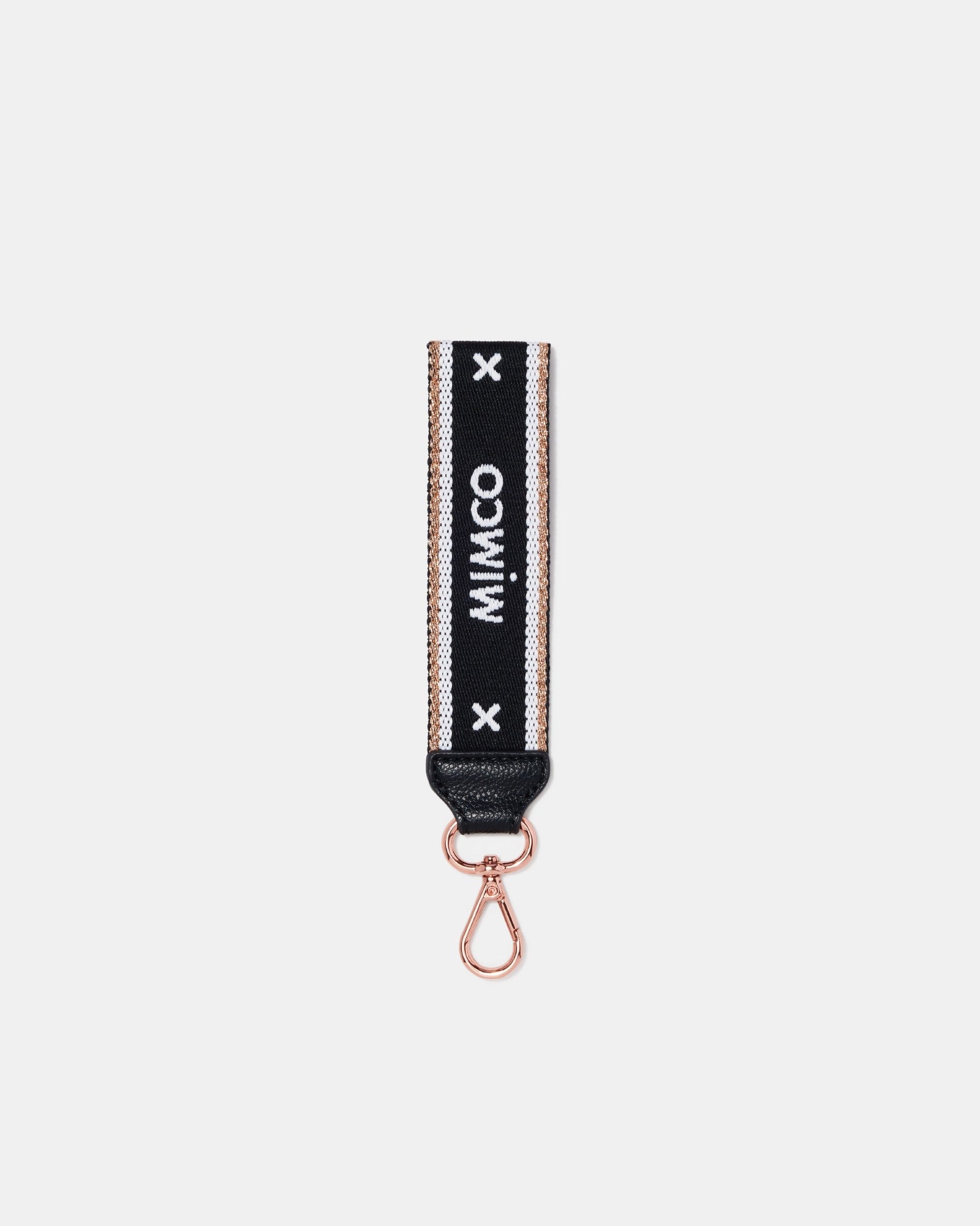 Mim 96 Wrist Strap - Black Rose Gold