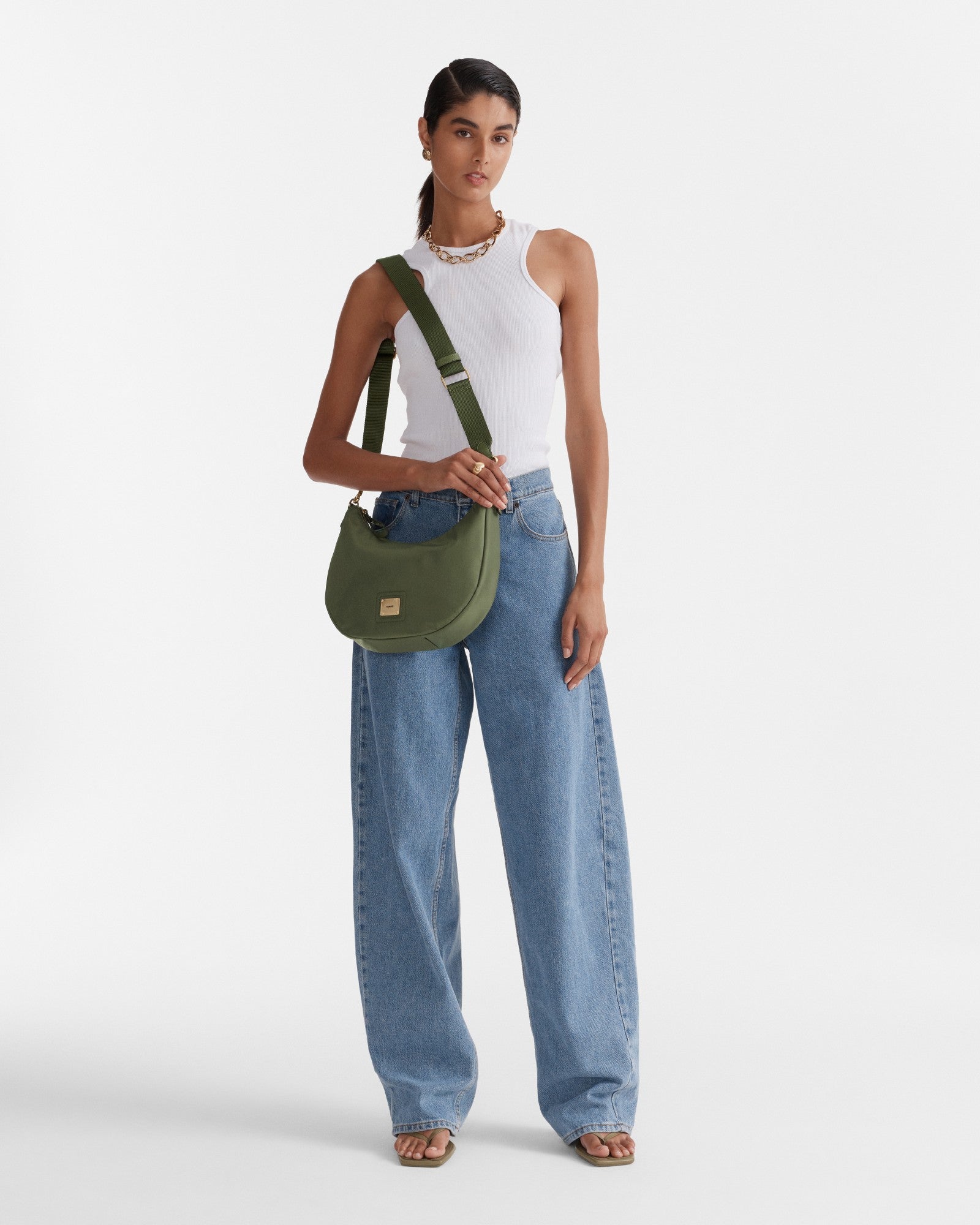 Elements Crossbody Bag - Winter Moss