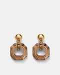 Dusk Drop Earrings - Soft Gold