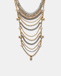 Last Tango Multi Chain Necklace - Silver