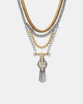 Exploration Necklace - Gold Silver