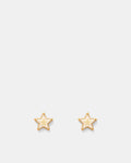 Cosmos Stud Earrings - Soft Gold
