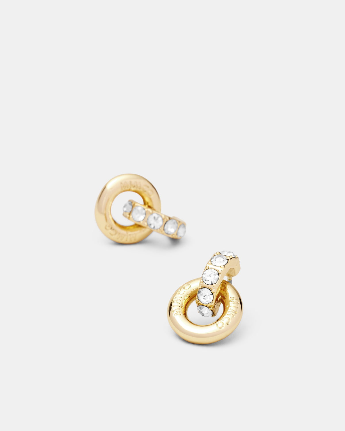 Circulate Stud Earrings - Gold