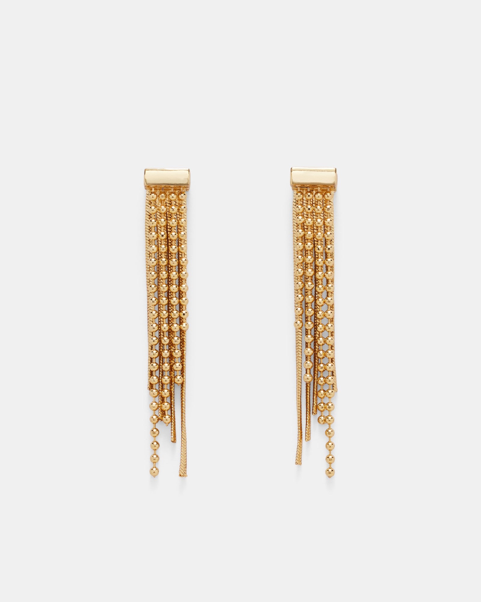 Urban Drop Earrings - Gold