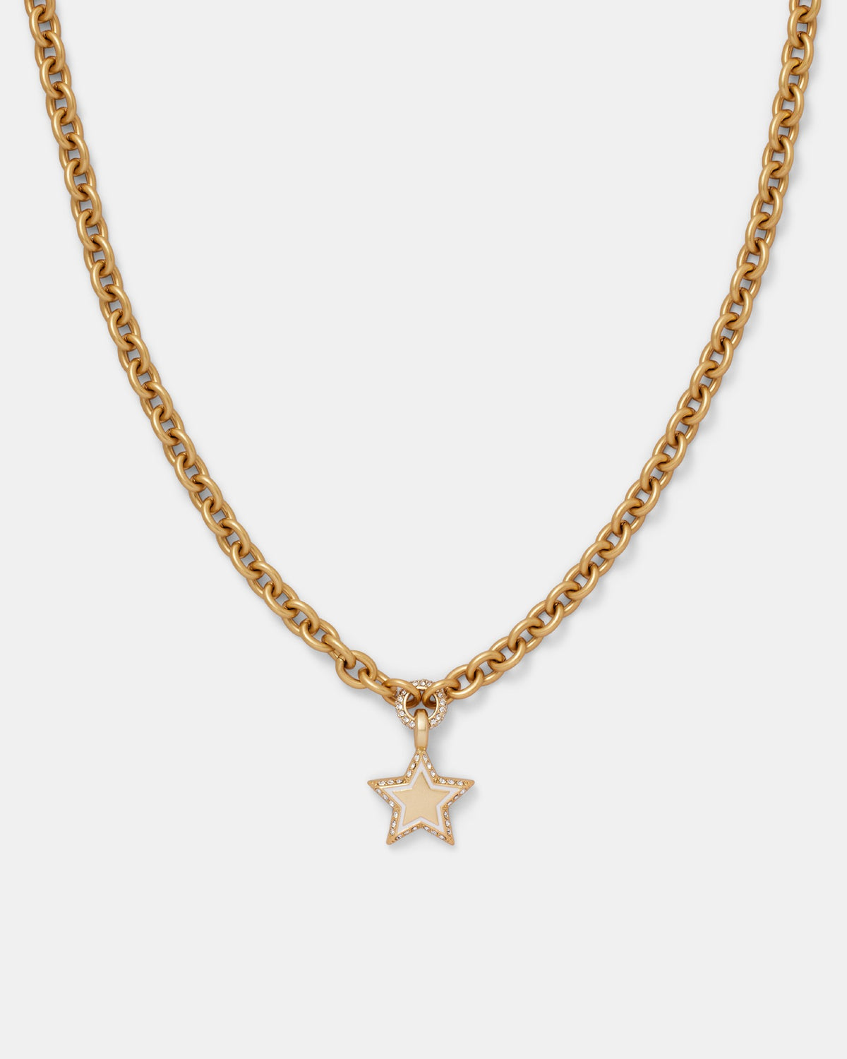 Cosmos Necklace - Soft Gold