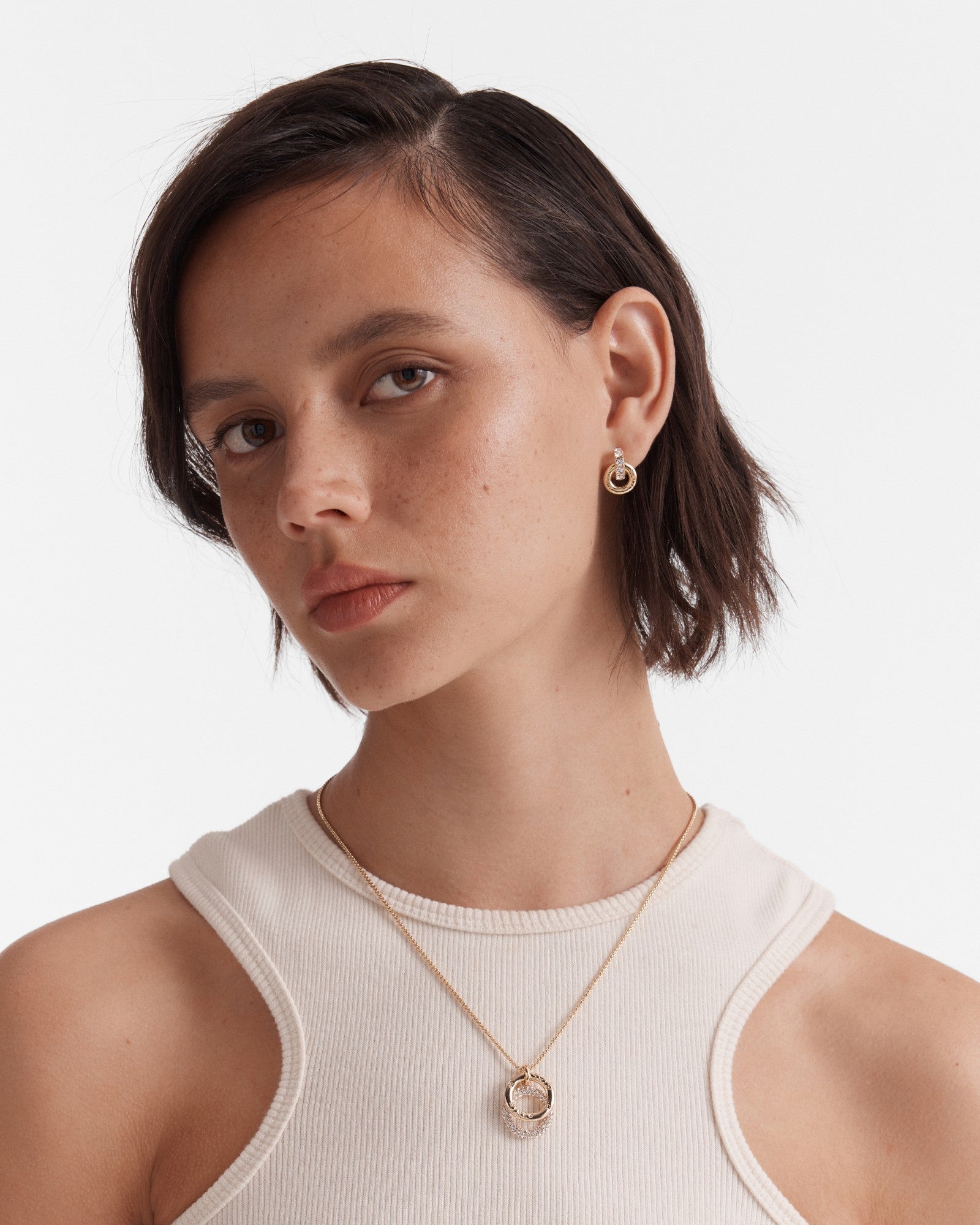 Circulate Necklace - Gold
