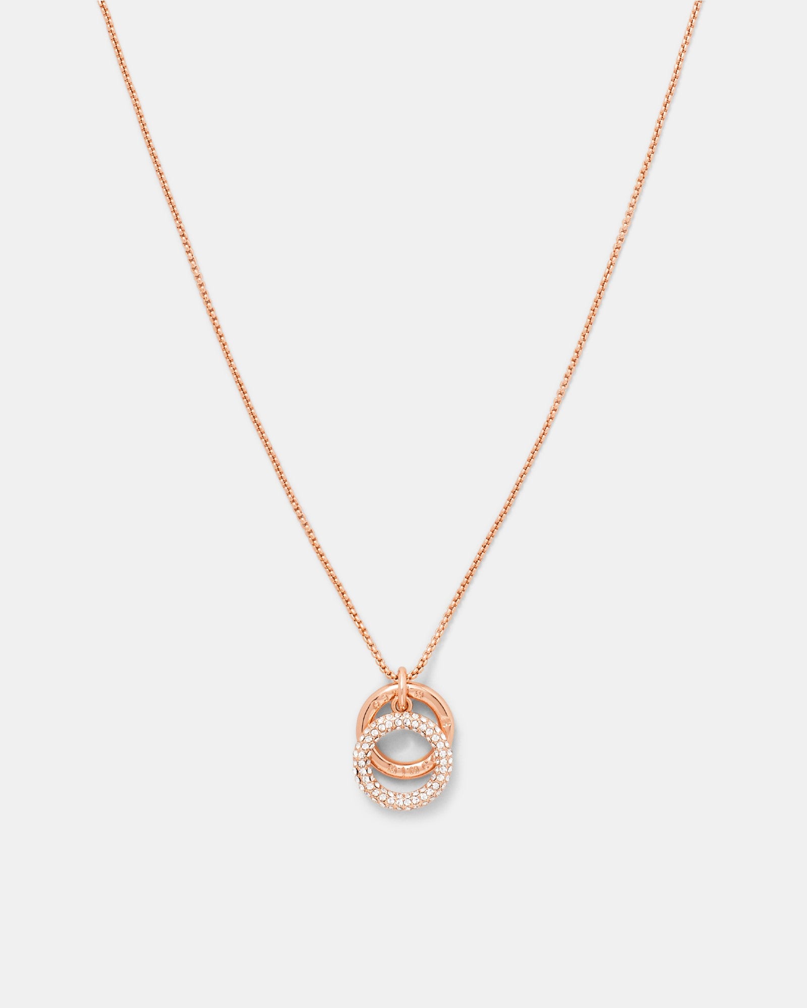 Circulate Necklace - Rose Gold