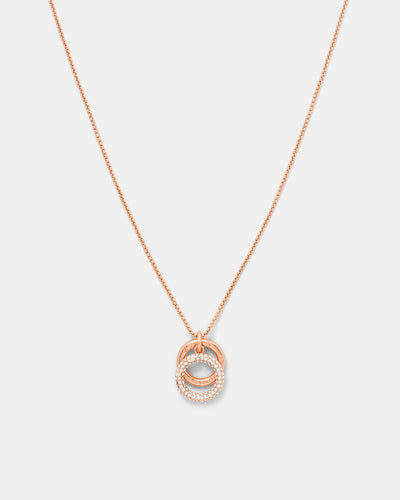 Circulate Necklace - Rose Gold