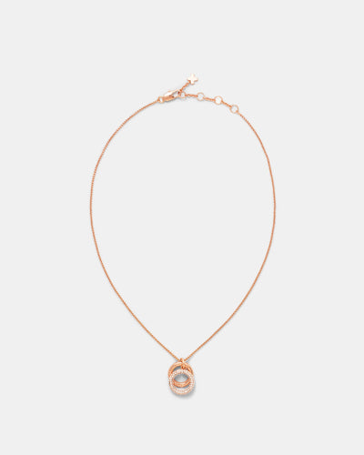 Circulate Necklace - Rose Gold