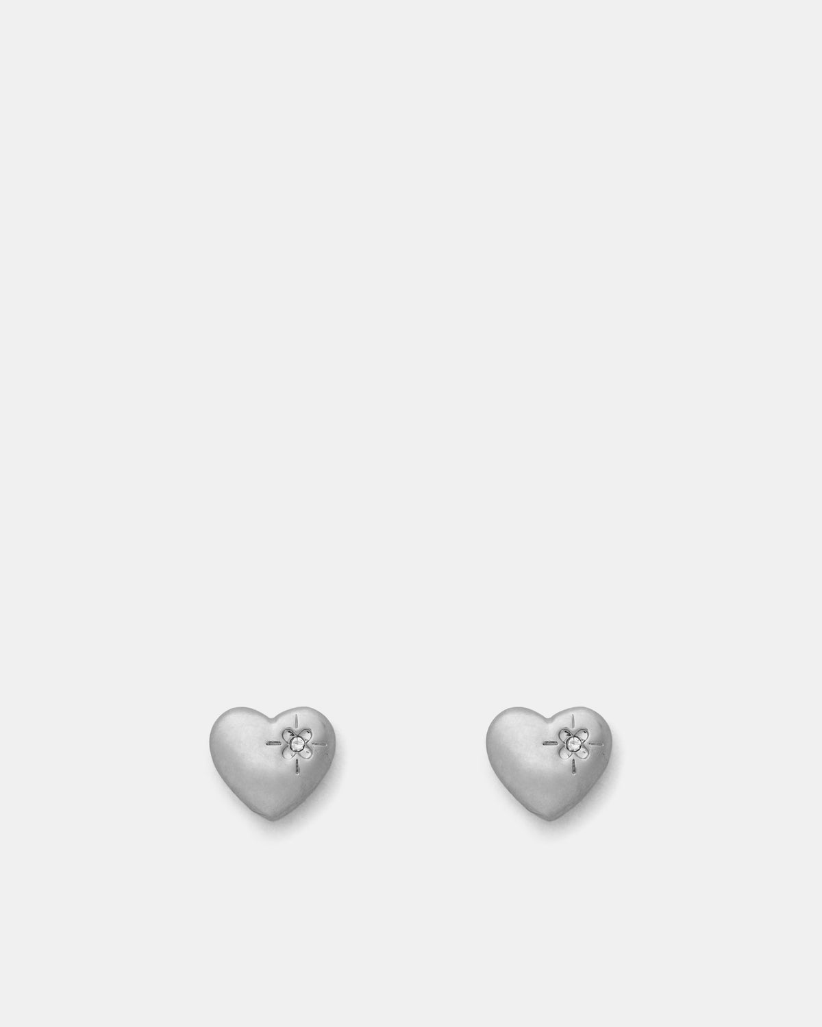 Affaire Stud Earrings - Soft Silver