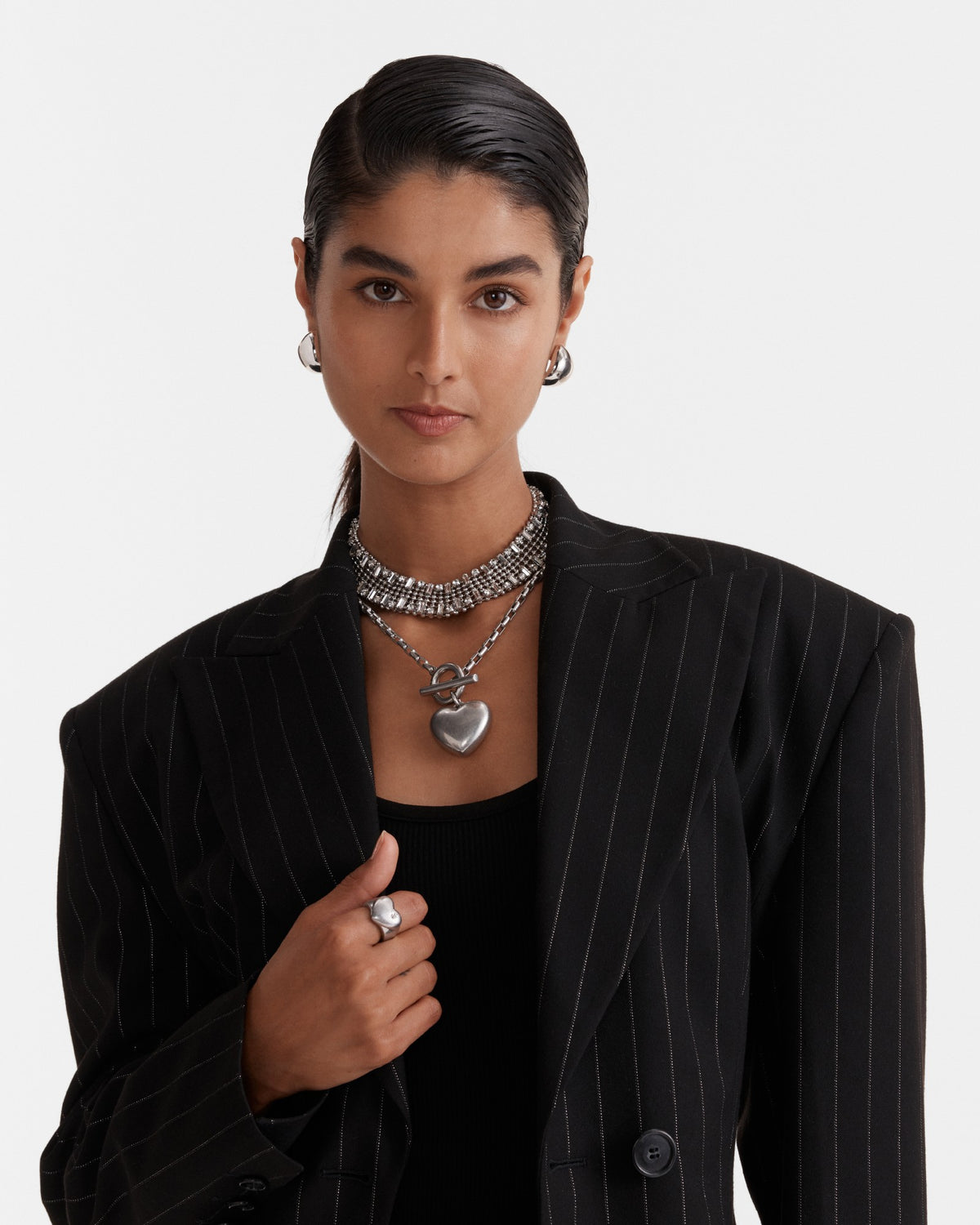 Affaire Necklace - Soft Silver