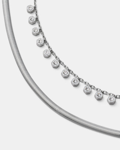 Armonia Necklace - Silver
