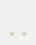 Cosmos Petite Stud Earrings - Gold