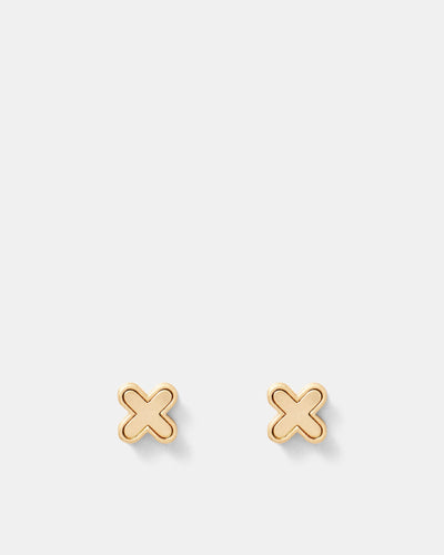 Dreamy Stud Earrings - Soft Gold