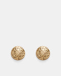 Combat Stud Earrings - Gold
