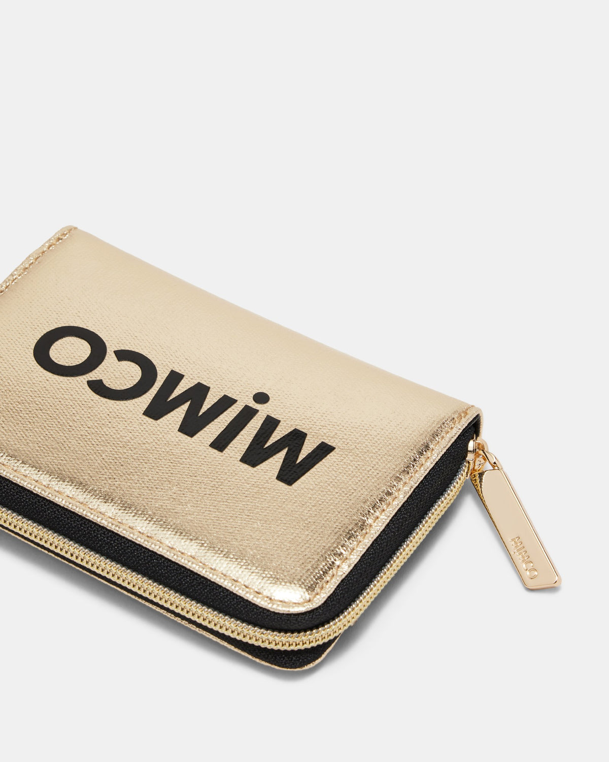 Patch Medium Wallet - Light Gold