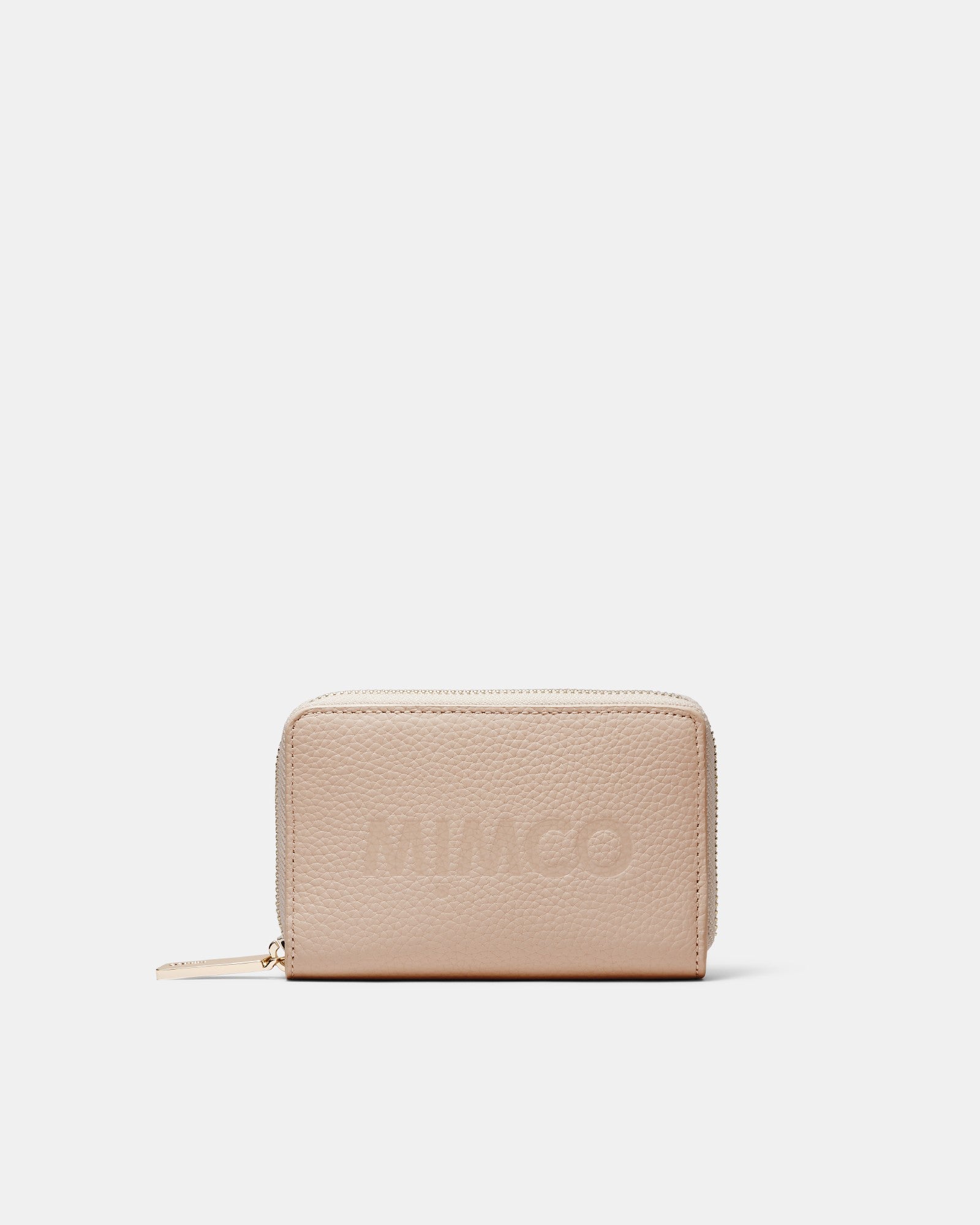 Patch Leather Medium Wallet - Waffle