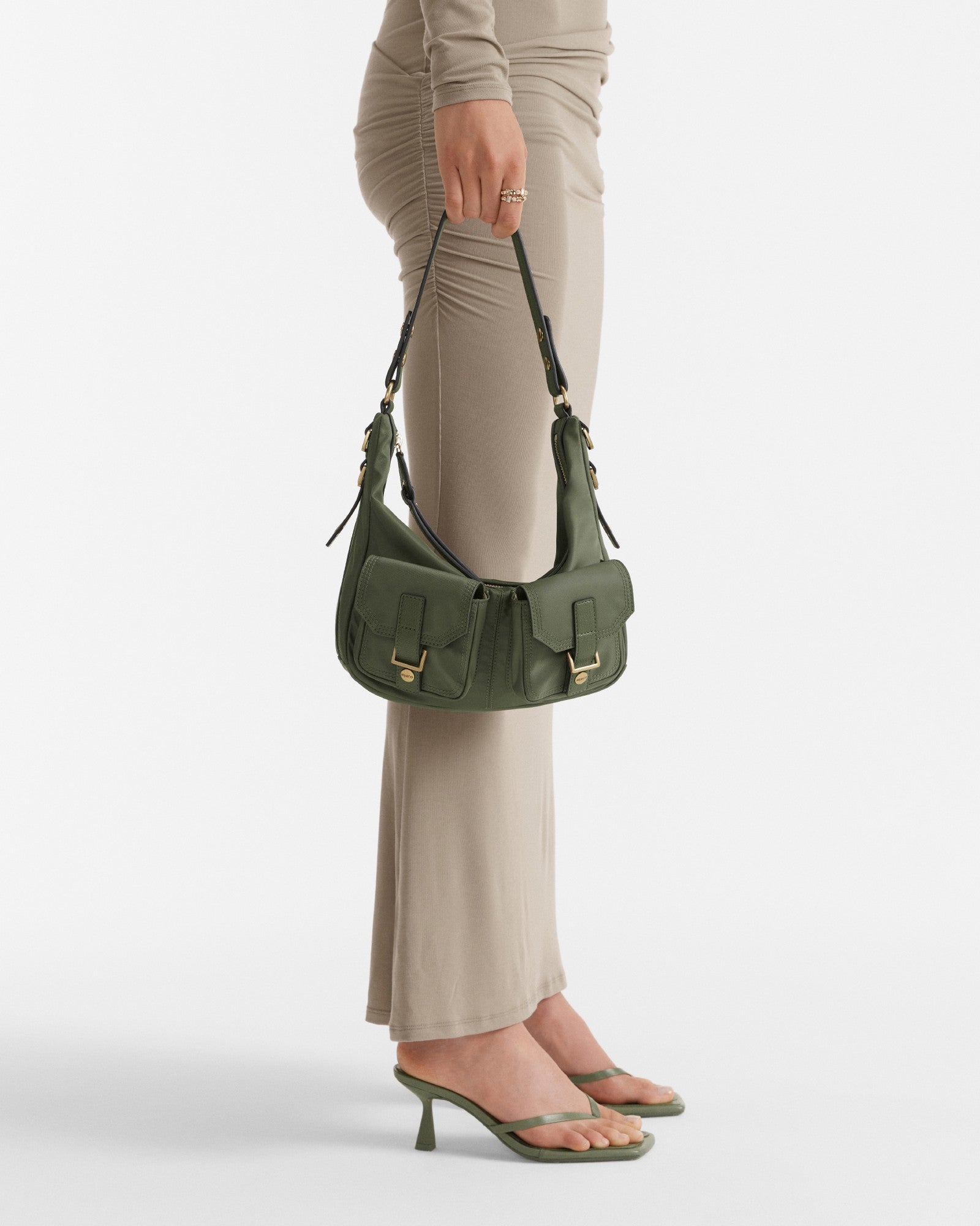 The 2004 Mini Hobo Bag - Winter Moss