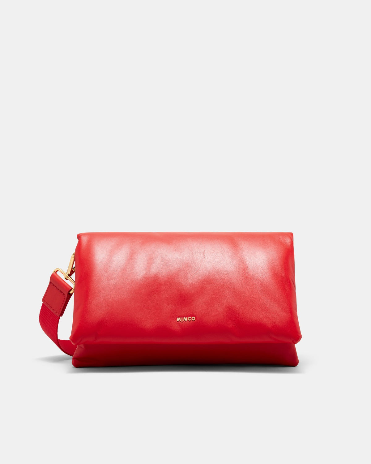 Puffy Crossbody Bag - Racer Red