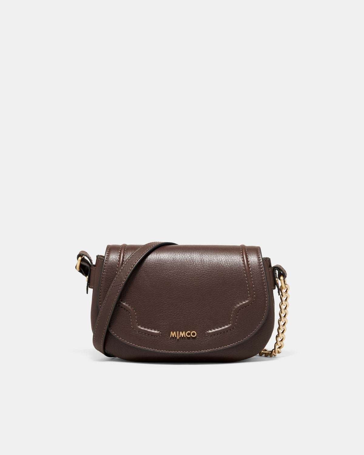 Treasure Saddle Crossbody Bag - Choc Berry