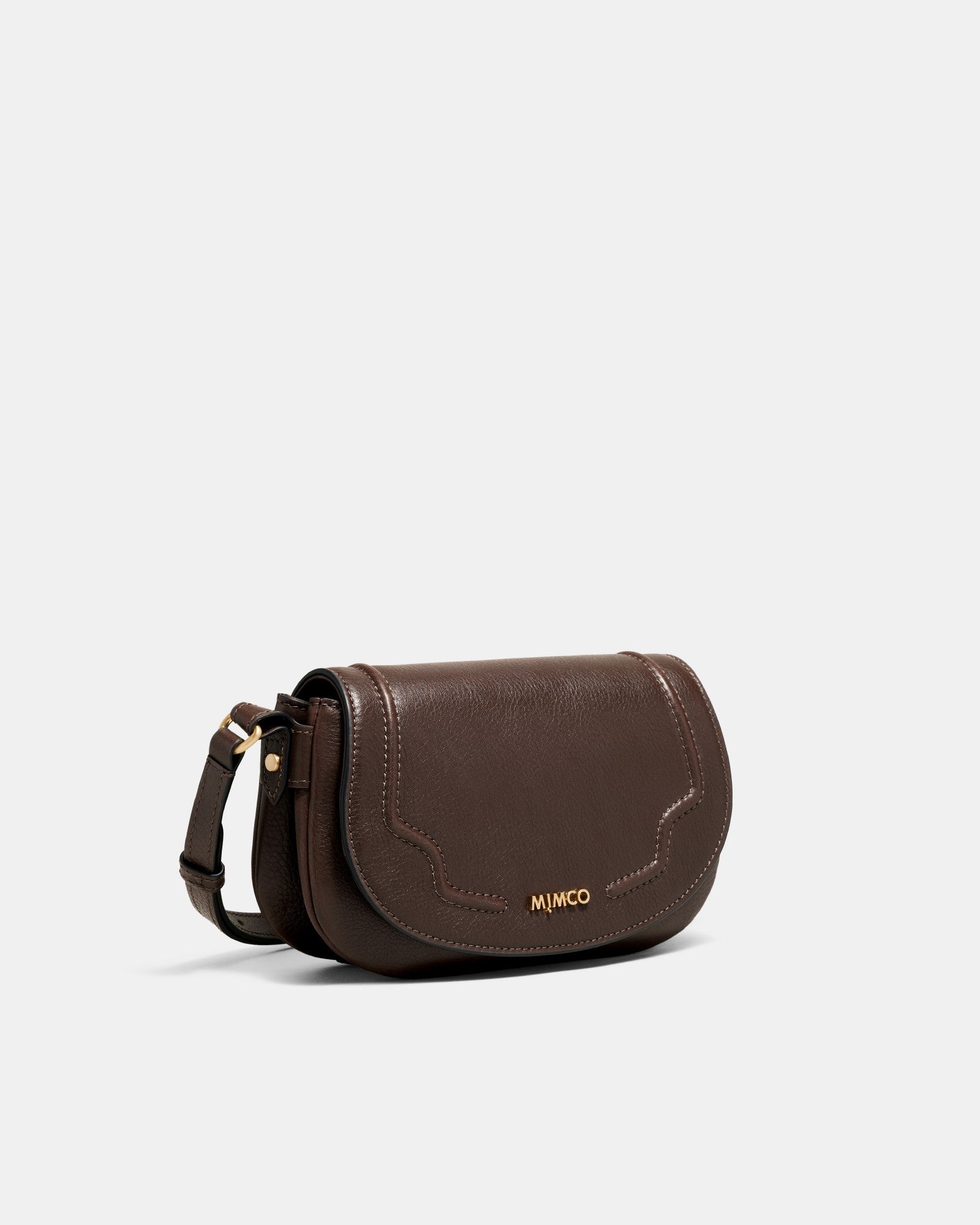 Treasure Saddle Crossbody Bag - Choc Berry
