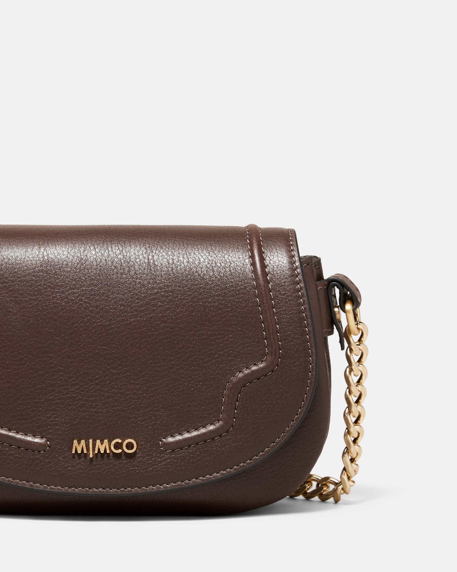 Treasure Saddle Crossbody Bag - Choc Berry