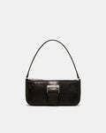 Buckle Up Mini Shoulder Bag - Bitter Chocolate