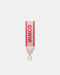 Stripe Webbing Wrist Strap - BLUSH