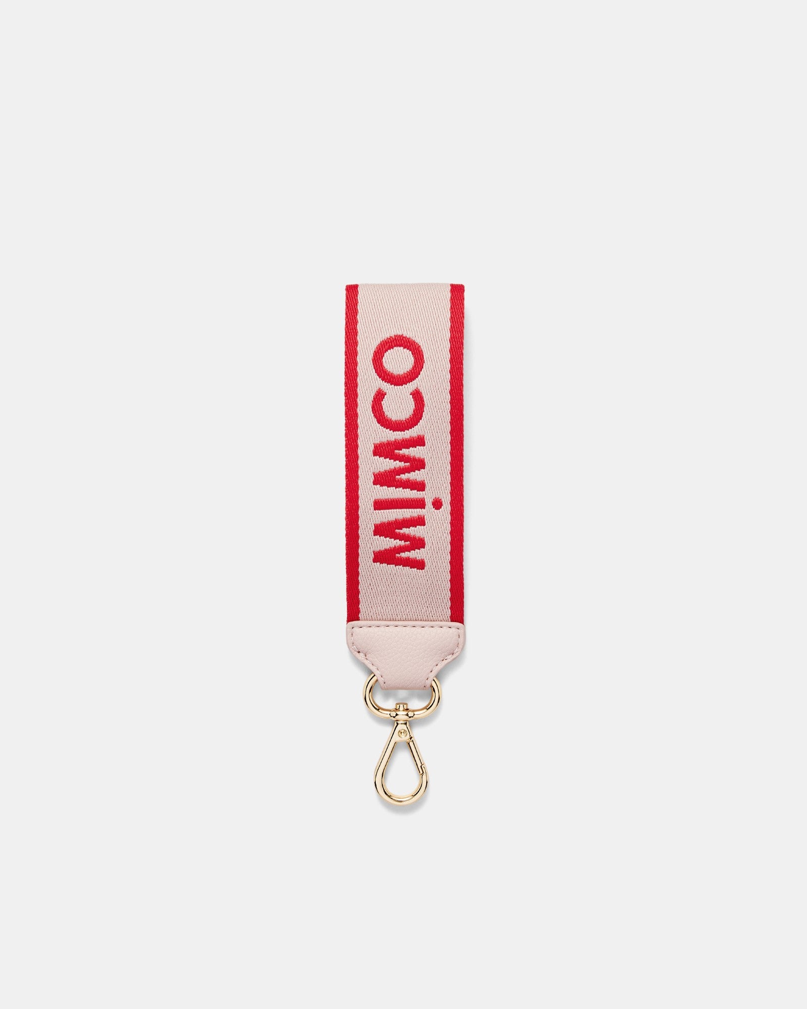 Stripe Webbing Wrist Strap - BLUSH