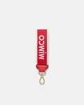 Stripe Webbing Wrist Strap - Racer Red