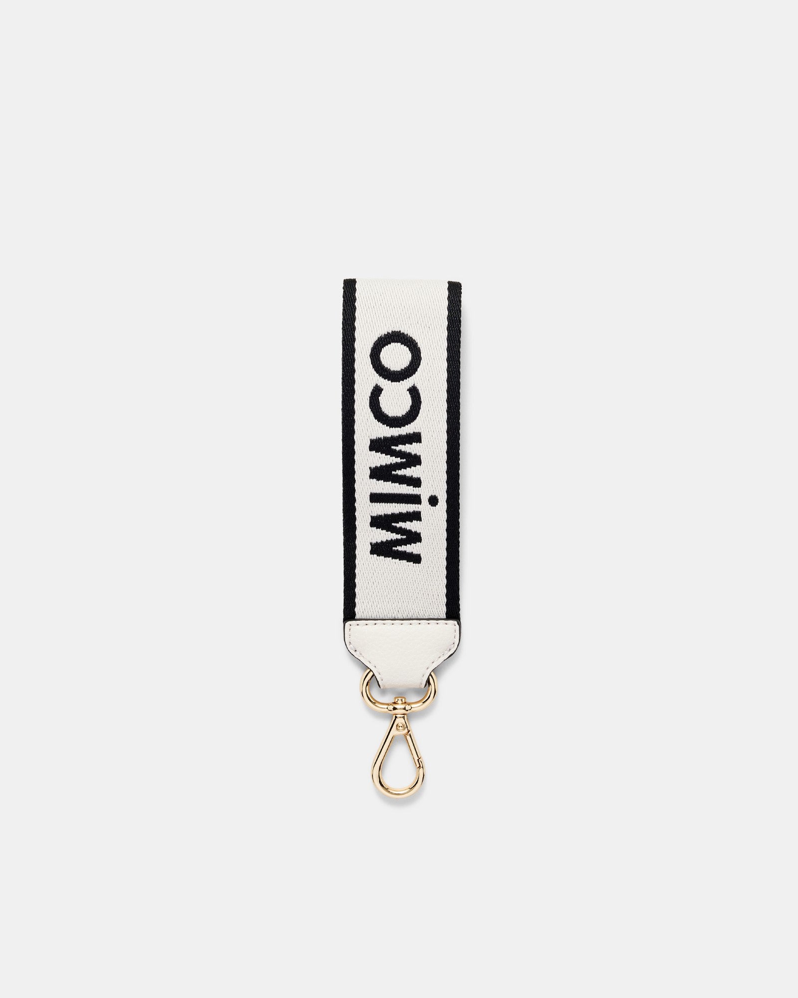 Stripe Webbing Wrist Strap - Ivory
