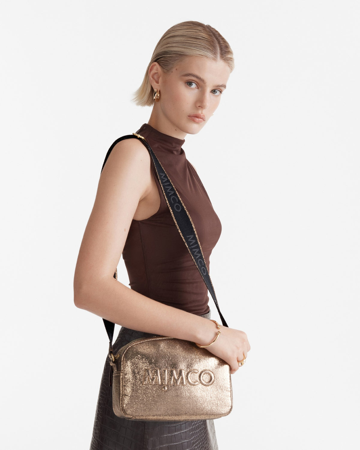 Explore Crossbody Bag - Bronze