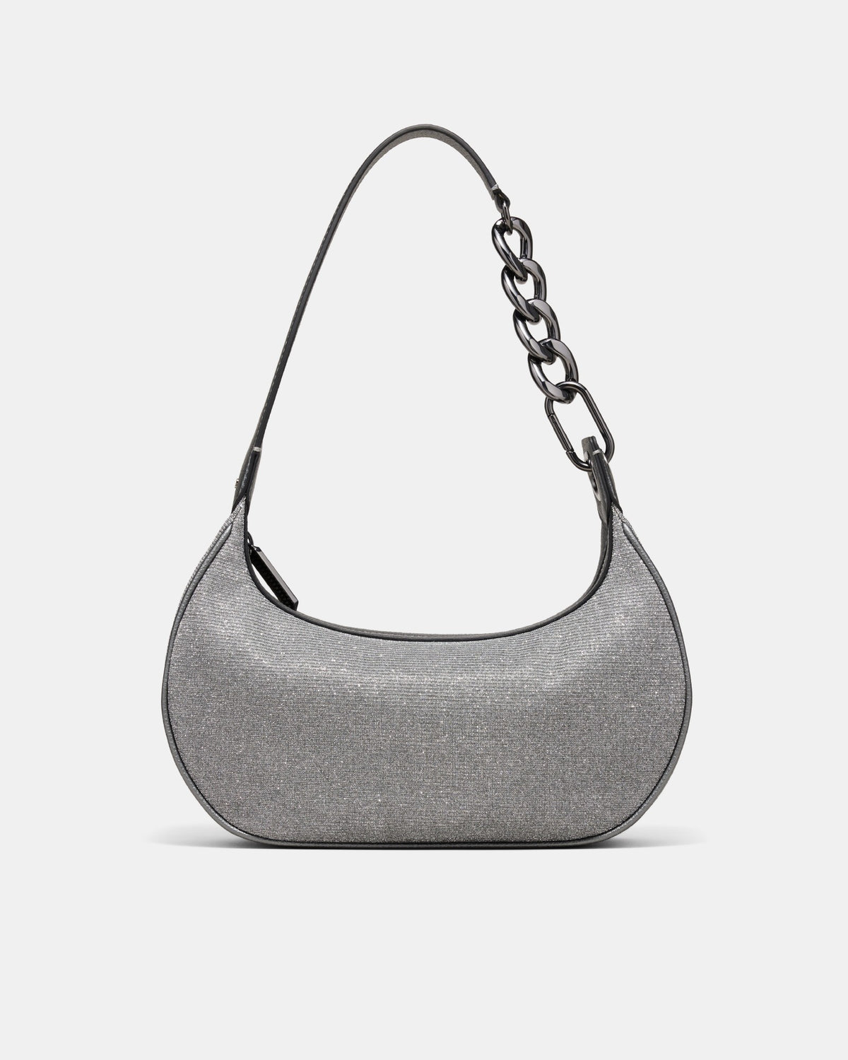 Metropolis Shoulder Bag - Silver